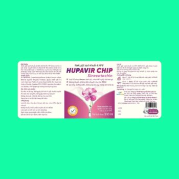 Nước giặt kháng khuẩn & HPV Hupavir Chip