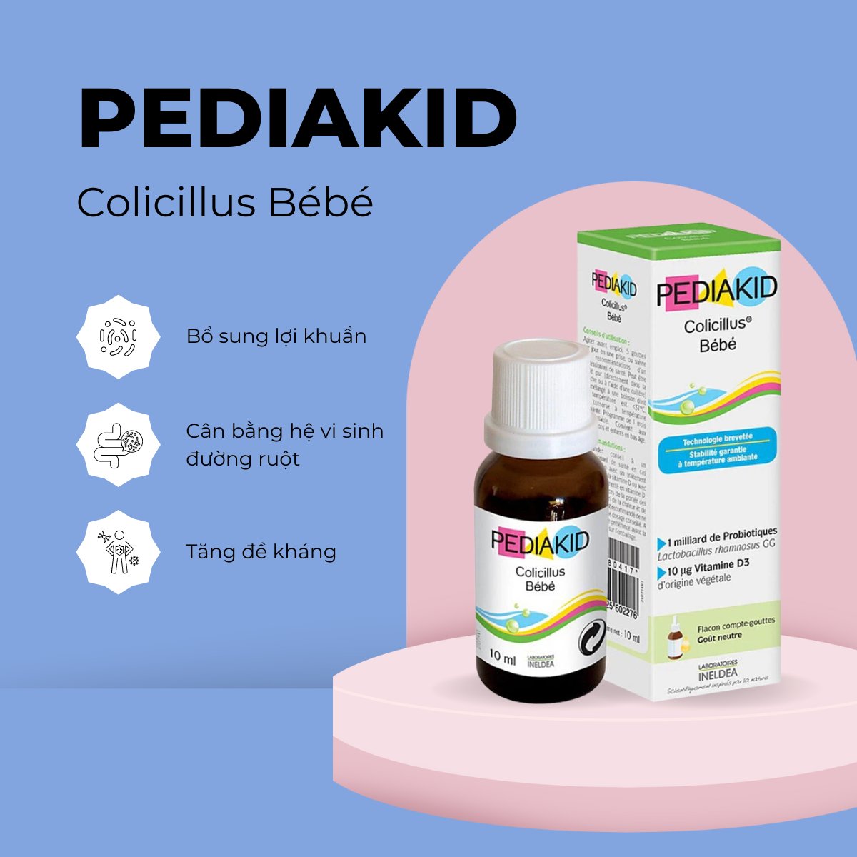 Pediakid Colicillus Bébé 16 Pediakid Colicillus Bébé 10ml