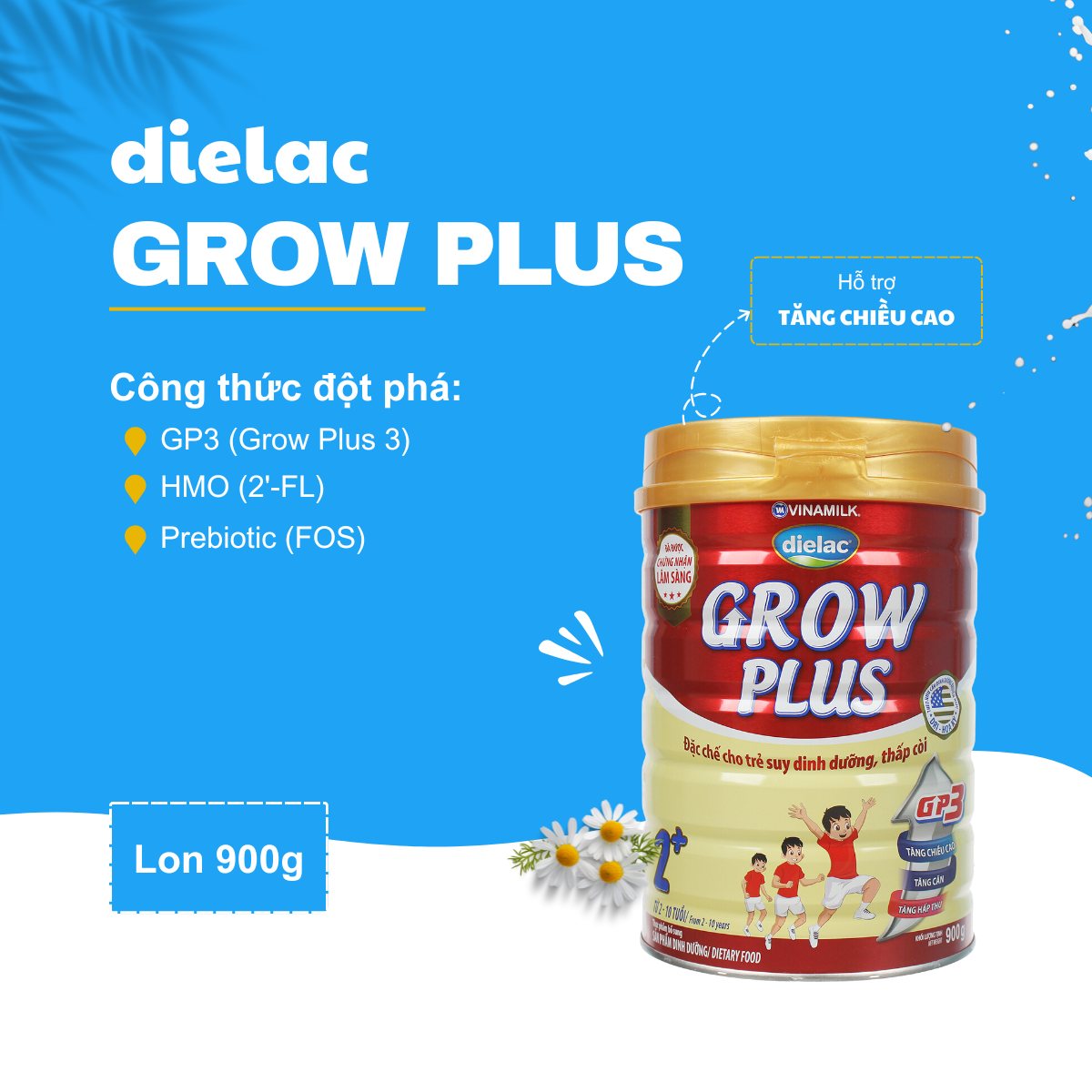 Sữa bột Dielac Grow Plus
