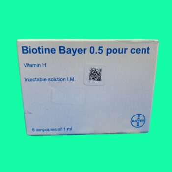 Biotine Bayer 0.5 pour cent