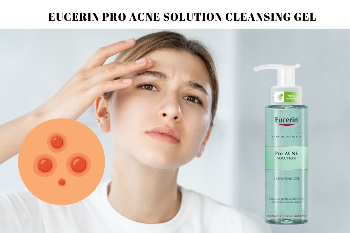 Sữa rửa mặt trị mụn Eucerin Pro Acne Solution Cleansing Gel