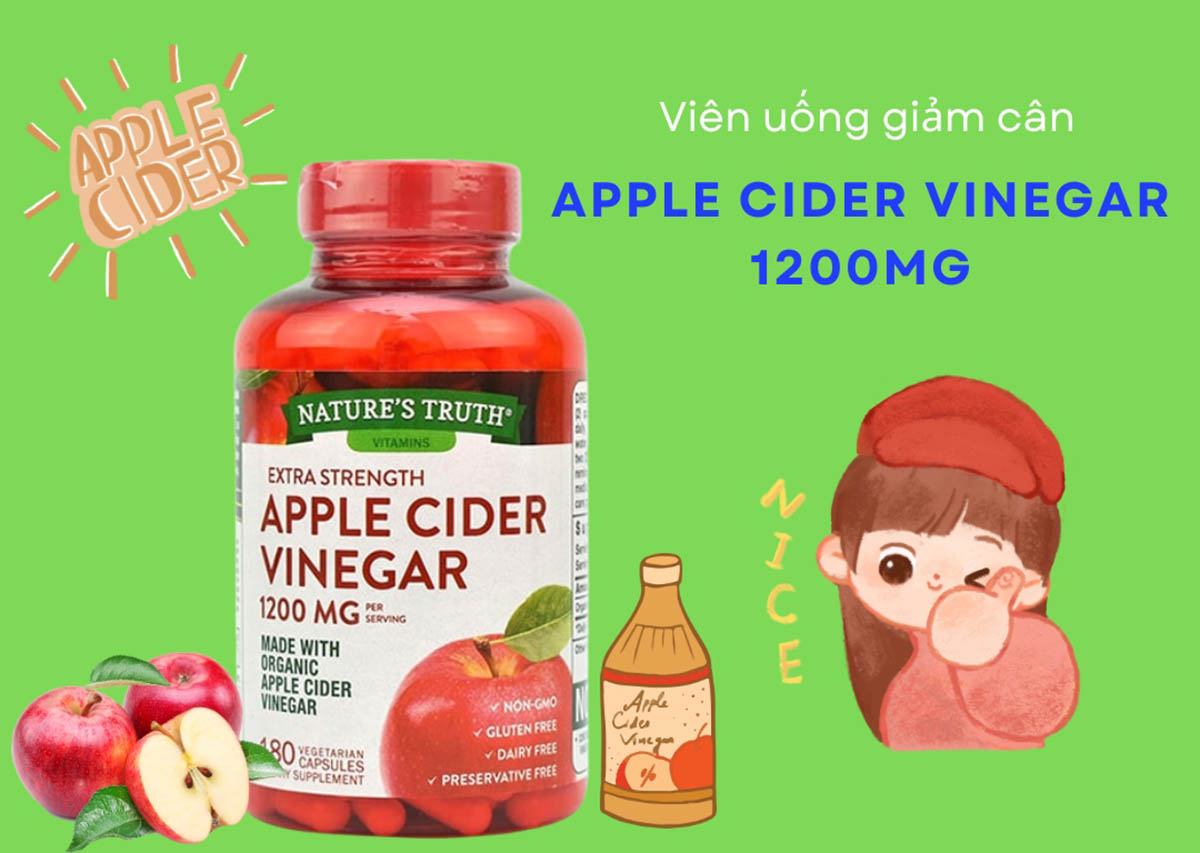 Apple Cider Vinegar 1200mg