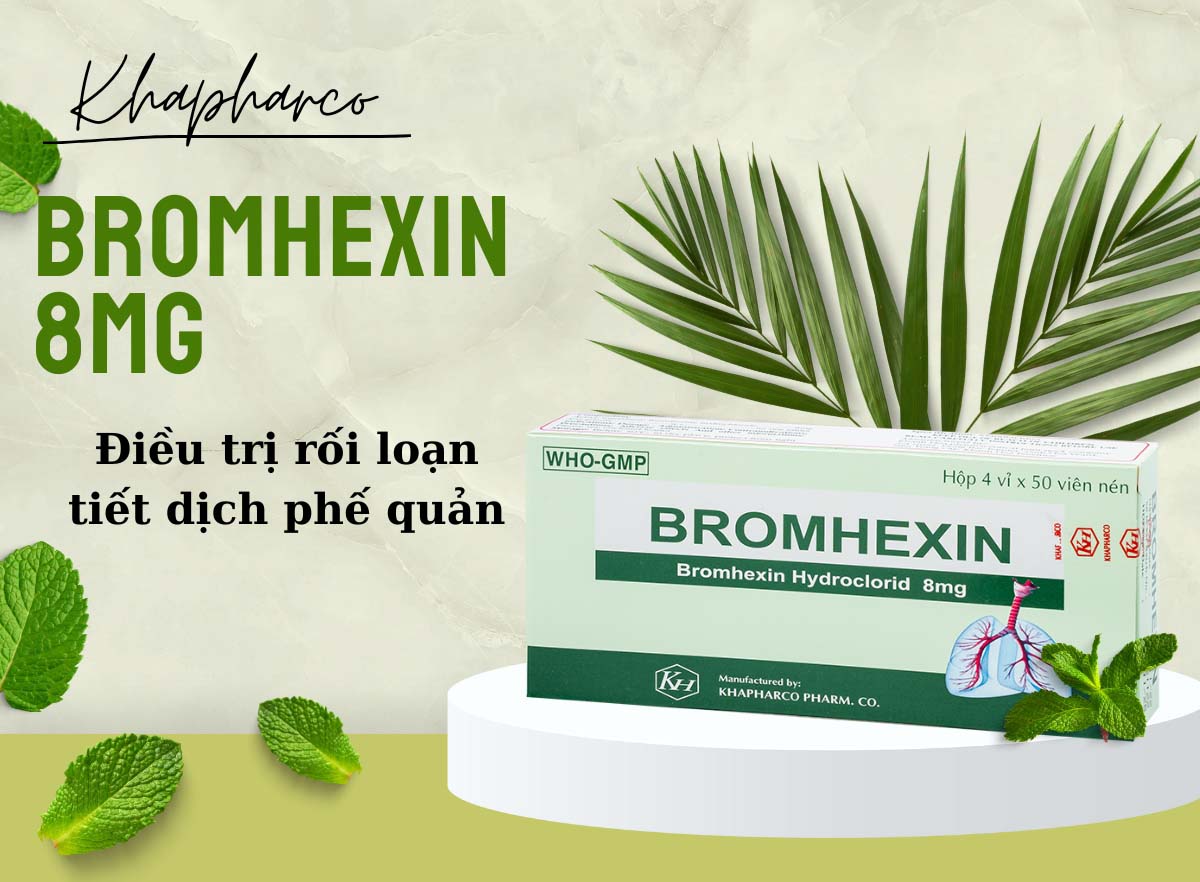 Bromhexin 8mg Khapharco
