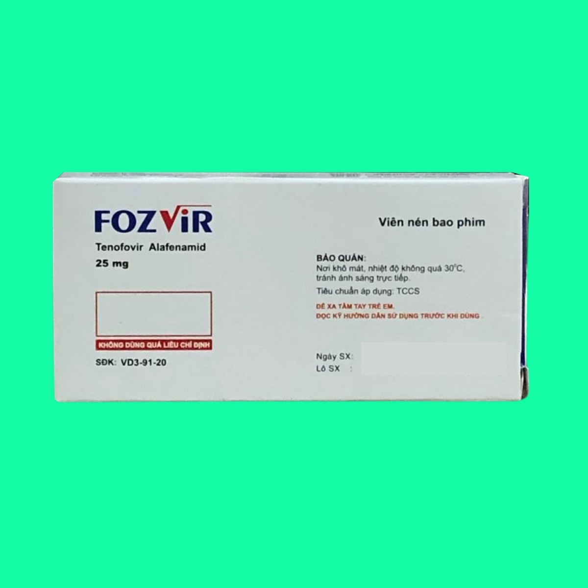 Fozvir-25mg-5 Fozvir 25mg