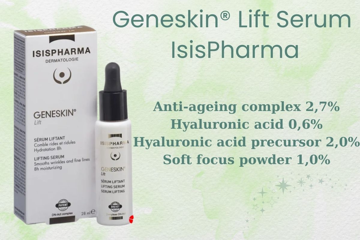 Geneskin® Lift Serum IsisPharma 11 Thành phần của Geneskin® Lift Serum IsisPharma