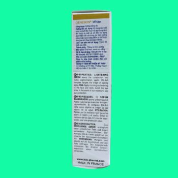 Geneskin® White IsisPharma 6 Geneskin® White IsisPharma