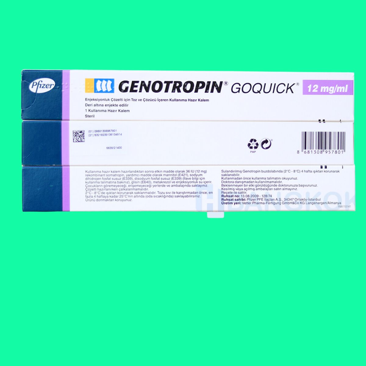 Genotropin (2) Genotropin Goquick 12 mg/ml