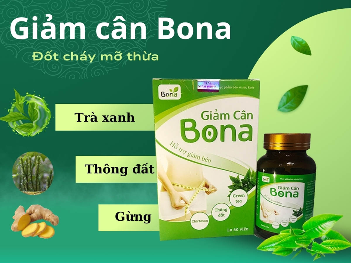 Giảm cân Bona 9 Giảm cân Bona