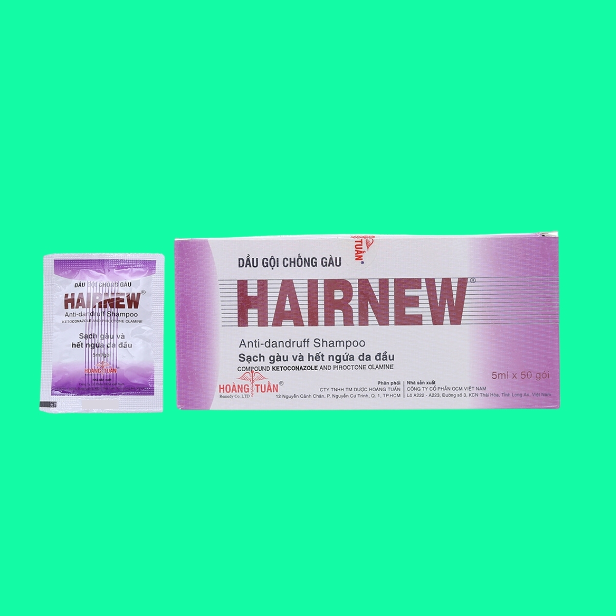 Hairnew-1 Dầu gội Hairnew (gói)