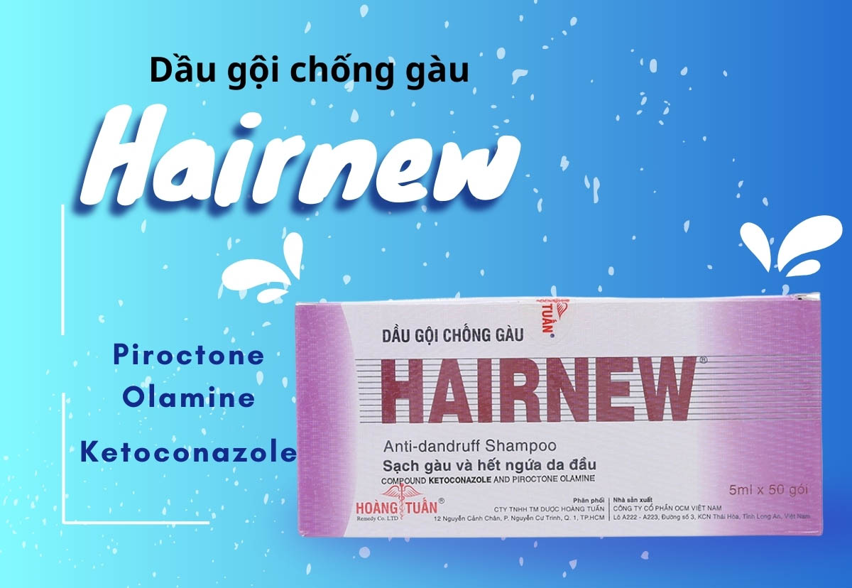 Dầu gội Hairnew (gói) 15 Dầu gội Hairnew (gói)