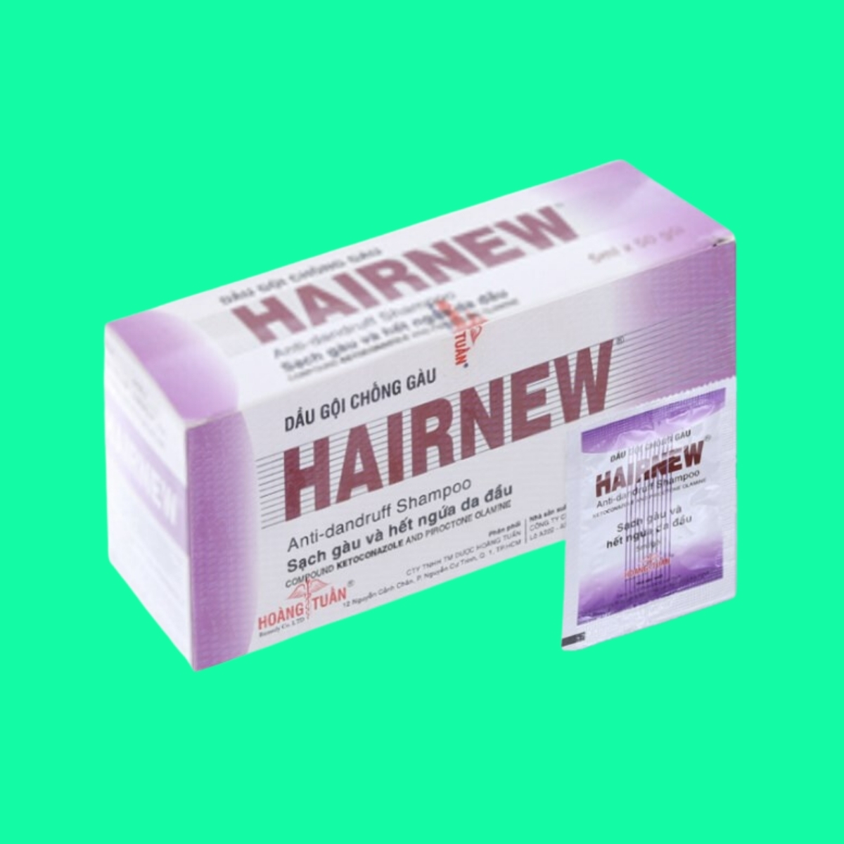 Hairnew-2 Dầu gội Hairnew (gói)