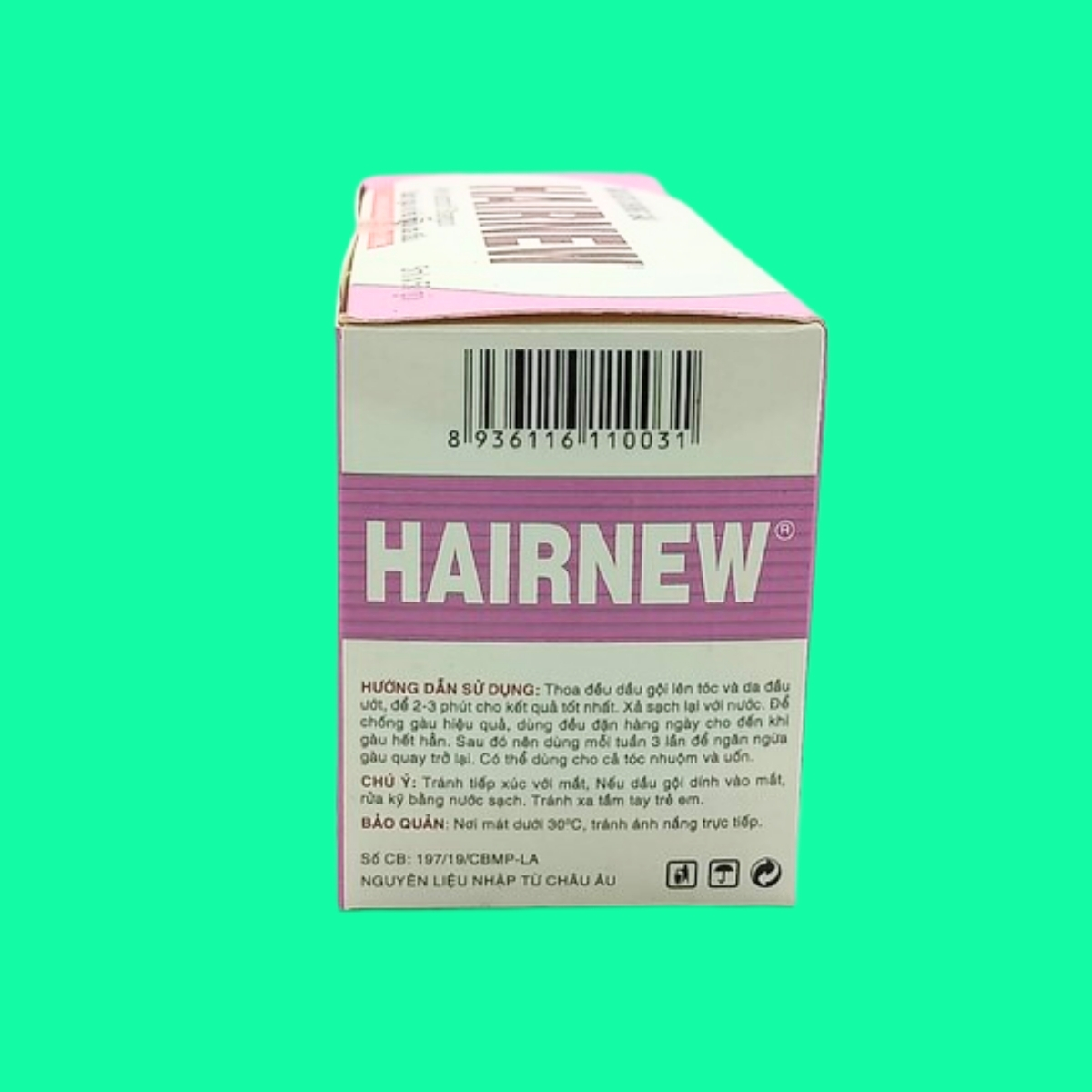 Hairnew-6 Dầu gội Hairnew (gói)