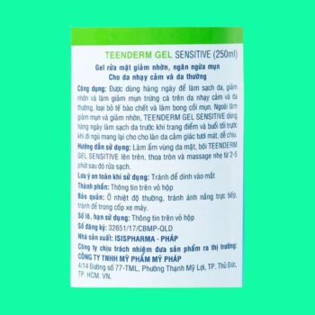 Teenderm® Gel Sensitive IsisPharma