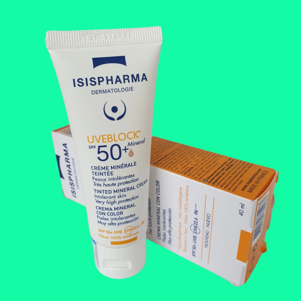 Uveblock® SPF50+ Mineral IsisPharma (5) Uveblock® SPF50+ Mineral Cream IsisPharma