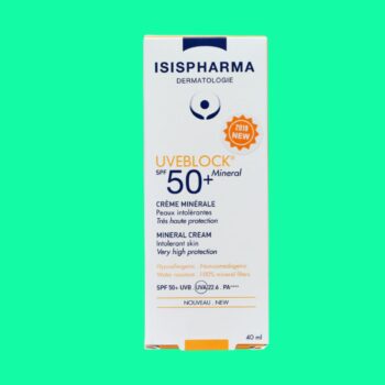 Uveblock® SPF50+ Mineral Cream IsisPharma 4 Uveblock® SPF50+ Mineral Cream IsisPharma