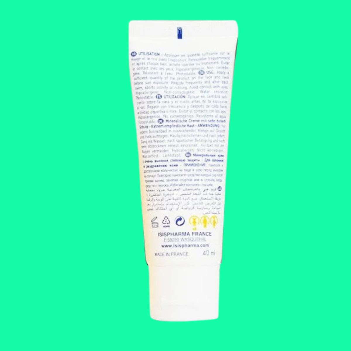 Uveblock® SPF50+ Mineral IsisPharma (7) Uveblock® SPF50+ Mineral Cream IsisPharma