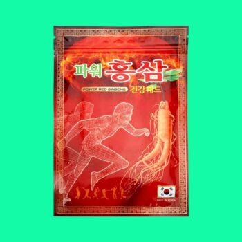 Cao dán hồng sâm Power Red Ginseng