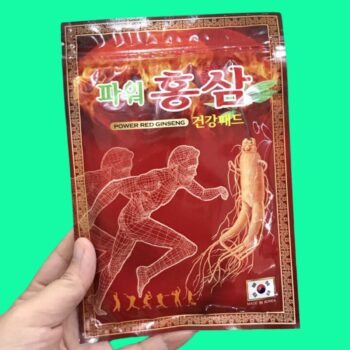 Cao dán hồng sâm Power Red Ginseng