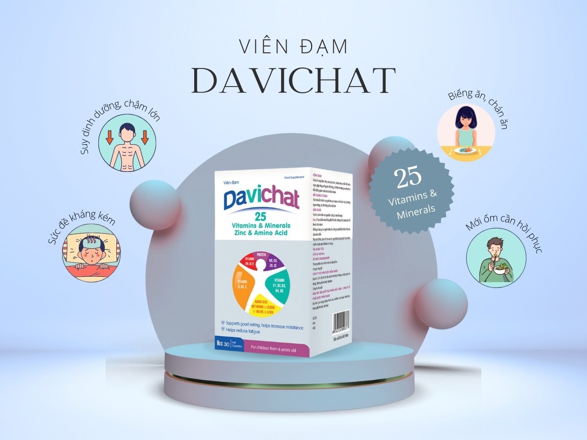 Viên đạm Davichat