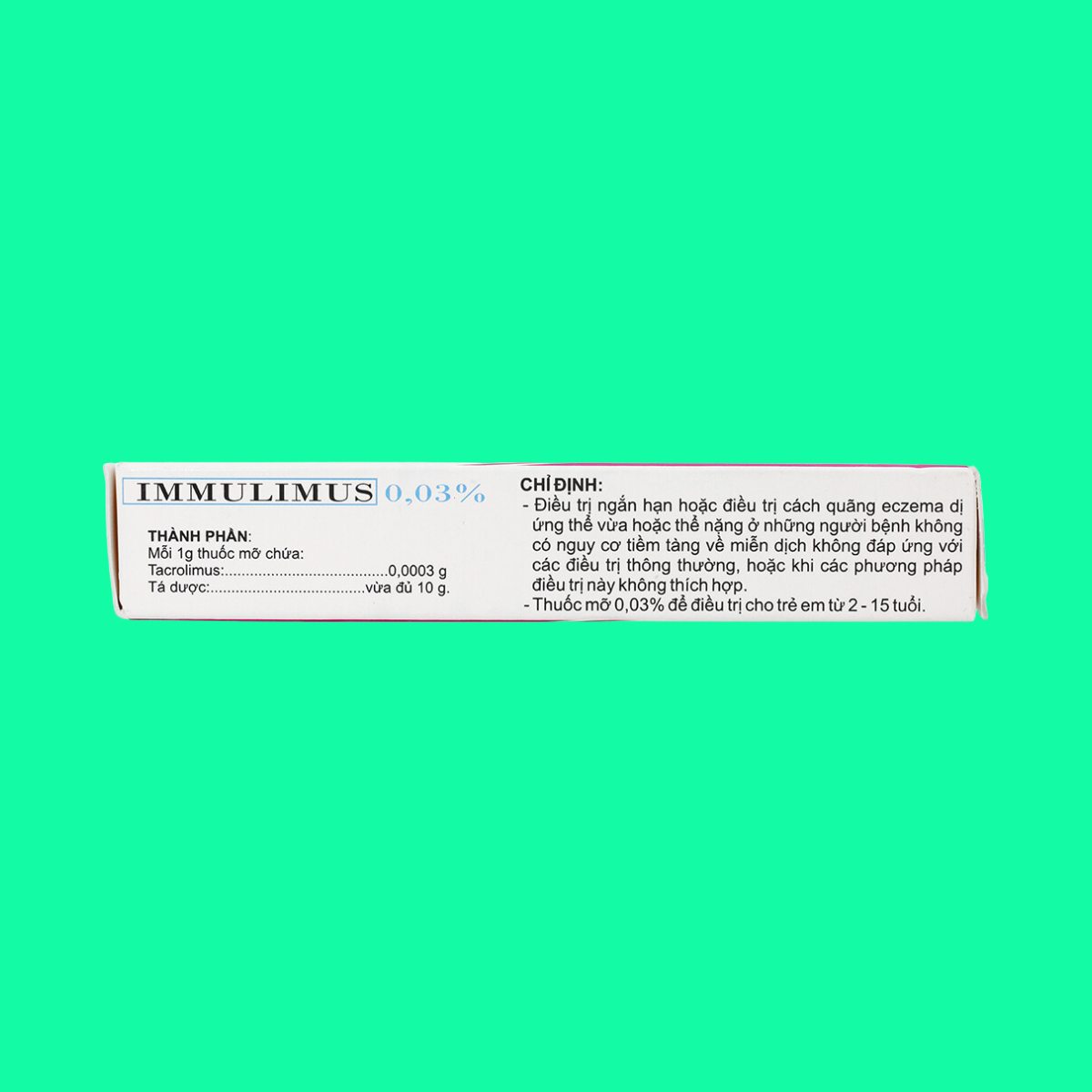 immulimus-0-03-6 Thuốc Immulimus 0.03%