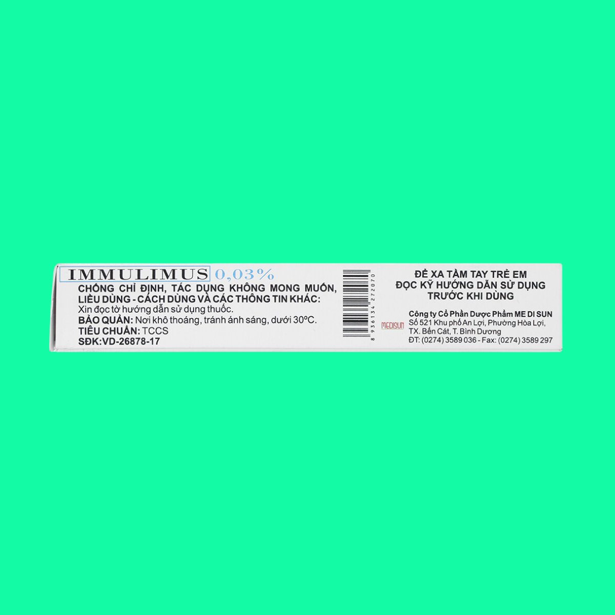immulimus-0-03-7 Thuốc Immulimus 0.03%