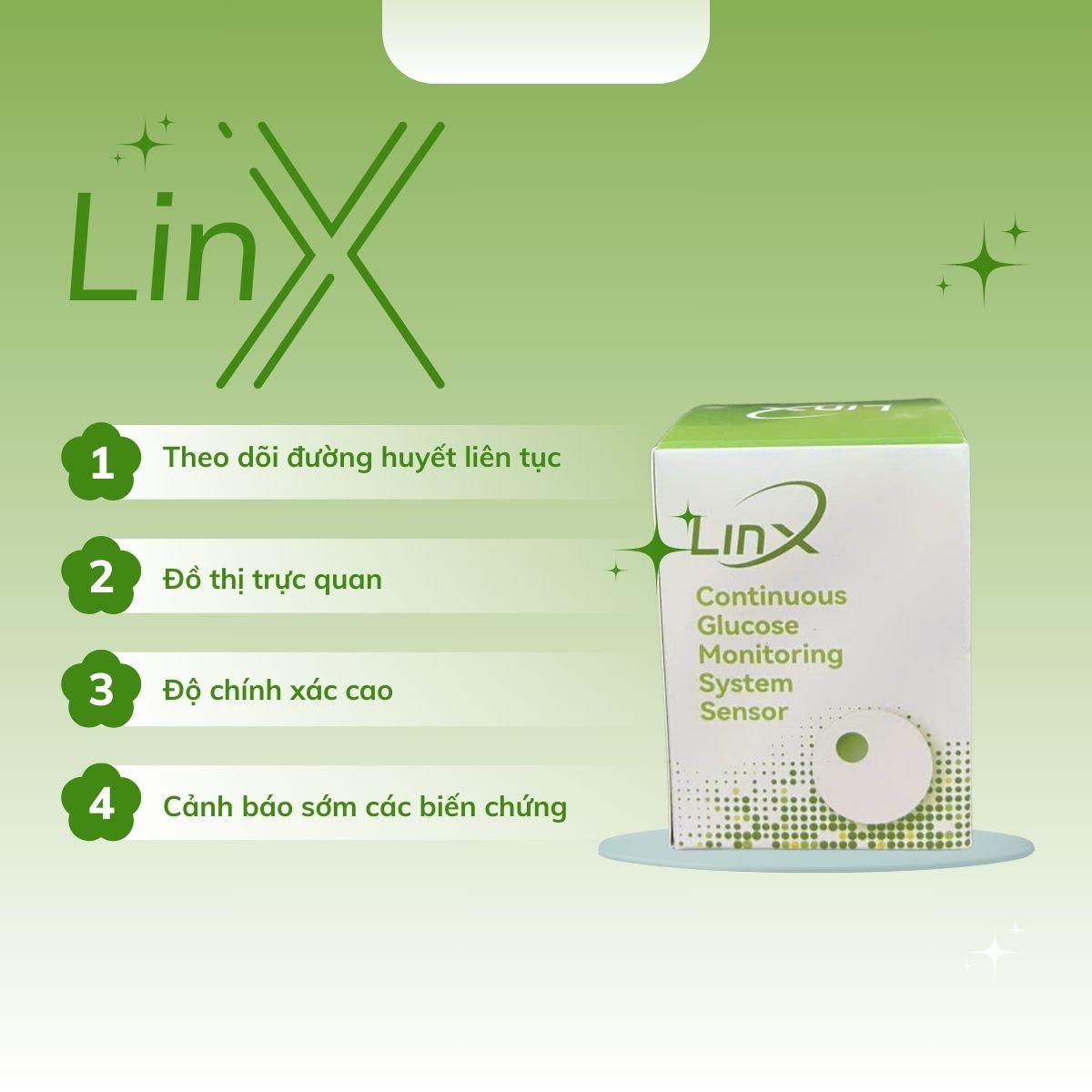 LinX Continuous Glucose Monitoring System