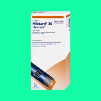 Mixtard 30 Flexpen 100 IU/ml 2 Thuốc Mixtard 30 Flexpen 100 IU/ml