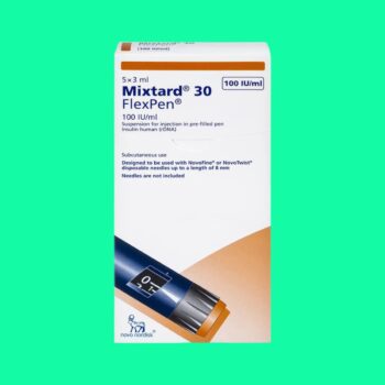 Mixtard 30 Flexpen 100 IU/ml 3 Thuốc Mixtard 30 Flexpen 100 IU/ml