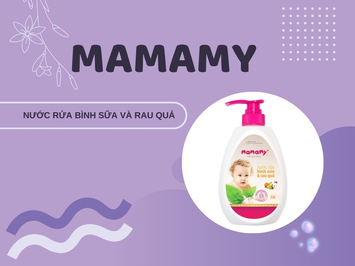 Nước rửa bình sữa Mamamy