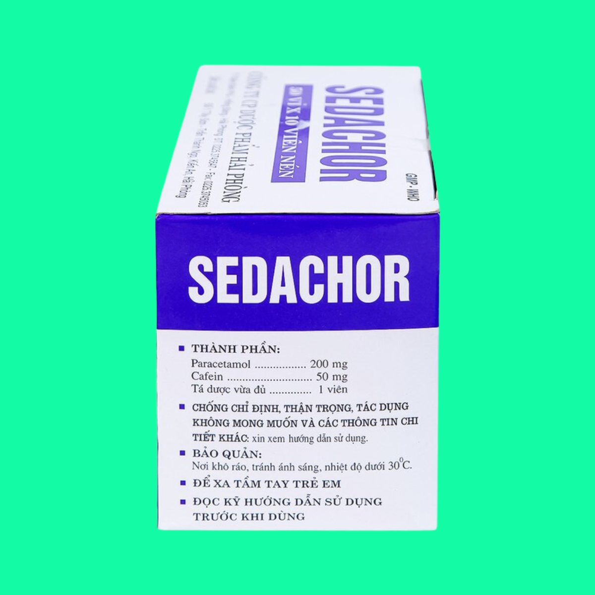 sedachor-5 Thuốc Sedachor