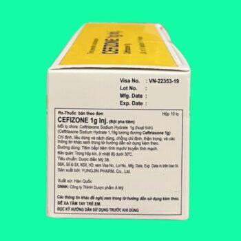 Cefizone 1g Inj.