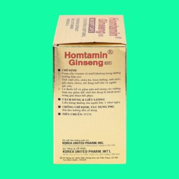 Homtamin Ginseng ext 7 Homtamin Ginseng ext