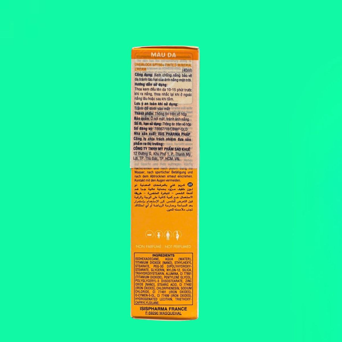 uveblock-spf50-mineral-cream-isispharma-1 Uveblock SPF50 Mineral Cream Isispharma