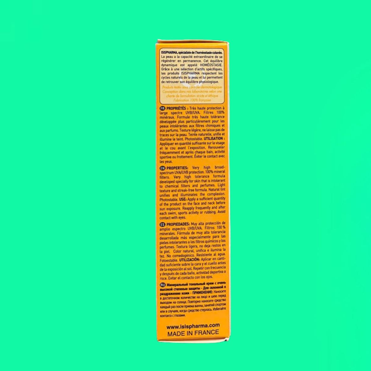 uveblock-spf50-mineral-cream-isispharma-3 Uveblock SPF50 Mineral Cream Isispharma