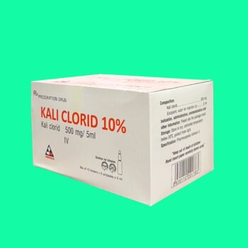 Kali Clorid 10% 500mg/5ml Vinphaco 4 Kali Clorid 10% 500mg/5ml Vinphaco