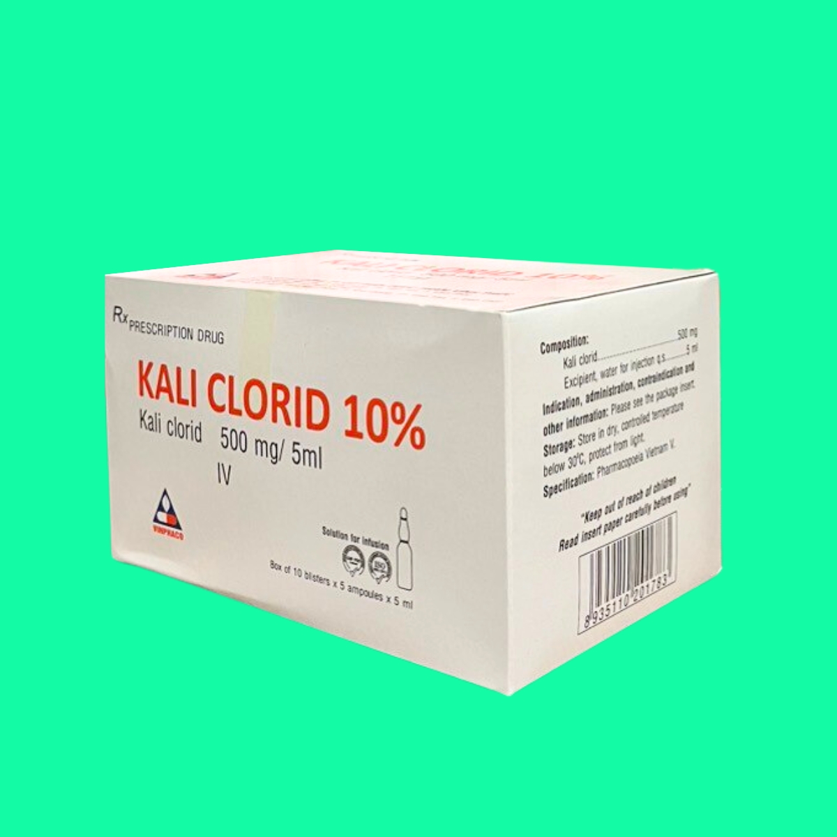 Kali-Clorid-10%-500mg-5ml-Vinphaco-4 Kali Clorid 10% 500mg/5ml Vinphaco