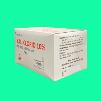 Kali Clorid 10% 500mg/5ml Vinphaco 7 Kali Clorid 10% 500mg/5ml Vinphaco