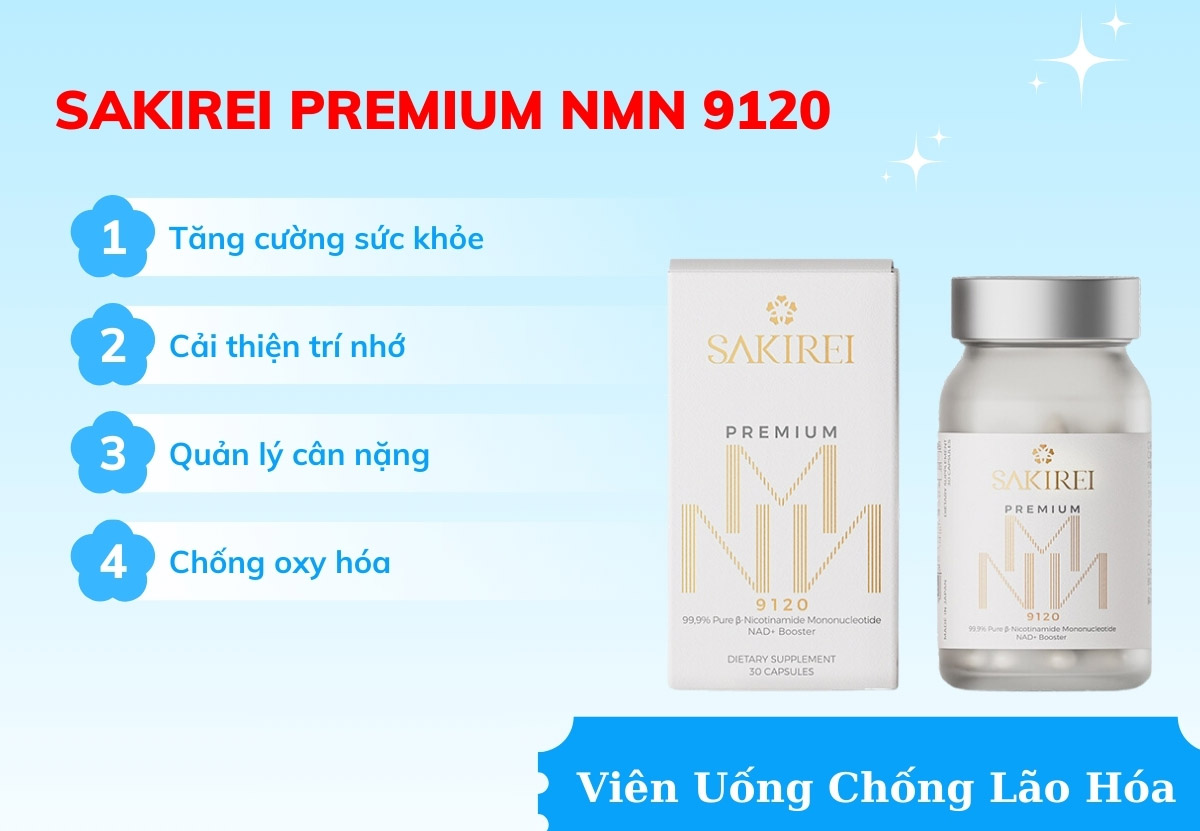 Sakirei Premium NMN 9120 15 Sakirei Premium NMN 9120
