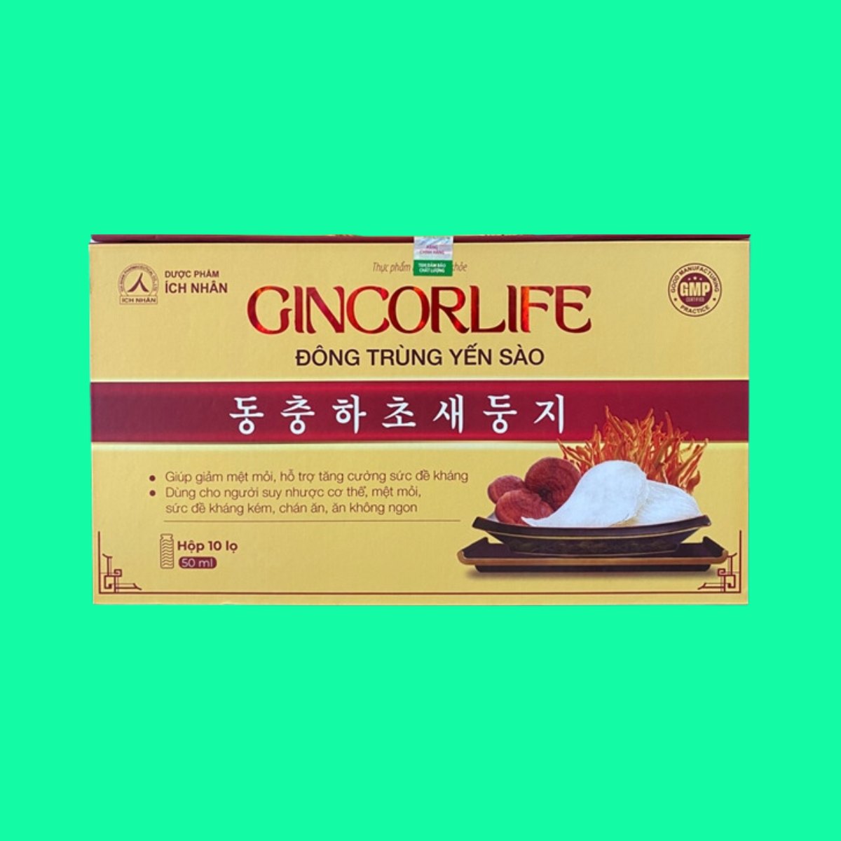 gincorlife-dong-trung-yen-sao-2 Gincorlife Đông trùng Yến sào
