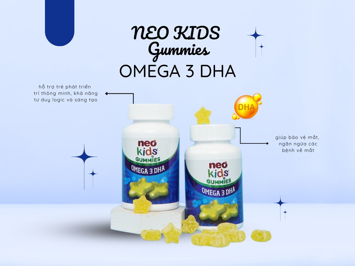 Neo Kids Gummies Omega 3 DHA 8 Neo Kids Gummies Omega 3 DHA