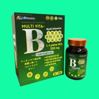 Pharoyal Ziti Horamin Multi Vita-B With Ginseng 2 Pharoyal Ziti Horamin Multi Vita-B With Ginseng