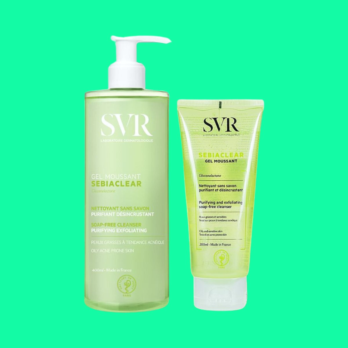svr-gel-moussant-sebiaclear-1 Gel rửa mặt SVR Gel Moussant Sebiaclear