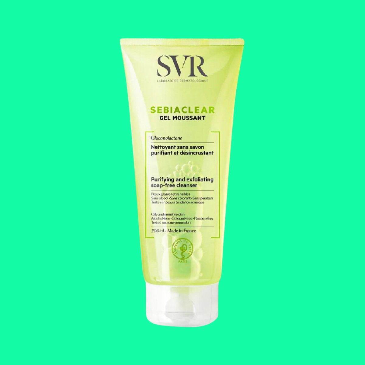 svr-gel-moussant-sebiaclear-3 Gel rửa mặt SVR Gel Moussant Sebiaclear