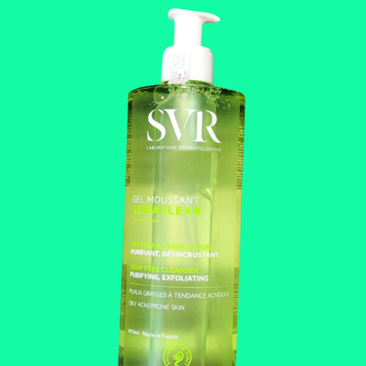svr-gel-moussant-sebiaclear-7 Gel rửa mặt SVR Gel Moussant Sebiaclear