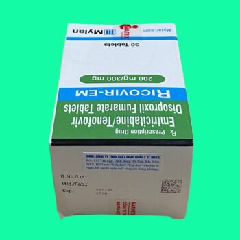 Ricovir-EM 200mg/300mg 6 Ricovir-EM 200mg/300mg