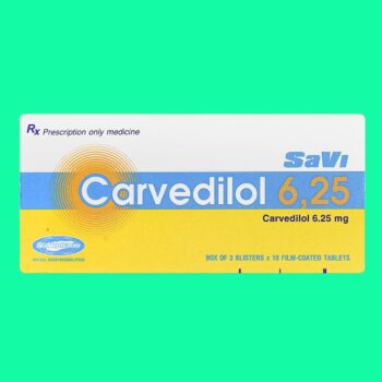 SaVi Carvedilol 6.25 2 SaVi Carvedilol 6.25