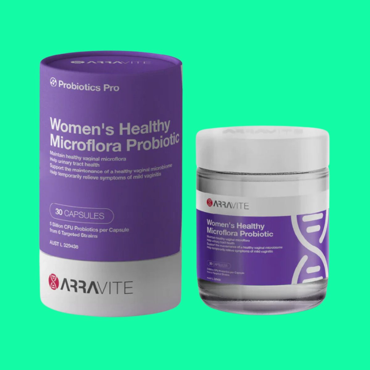 arravite-womens-healthy-microflora-probiotic-1 Men ARRAVITE Women's Healthy Microflora Probiotic