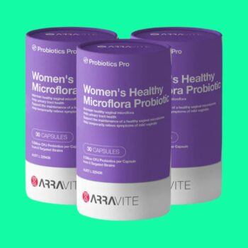 ARRAVITE Women's Healthy Microflora Probiotic 4 Men ARRAVITE Women's Healthy Microflora Probiotic