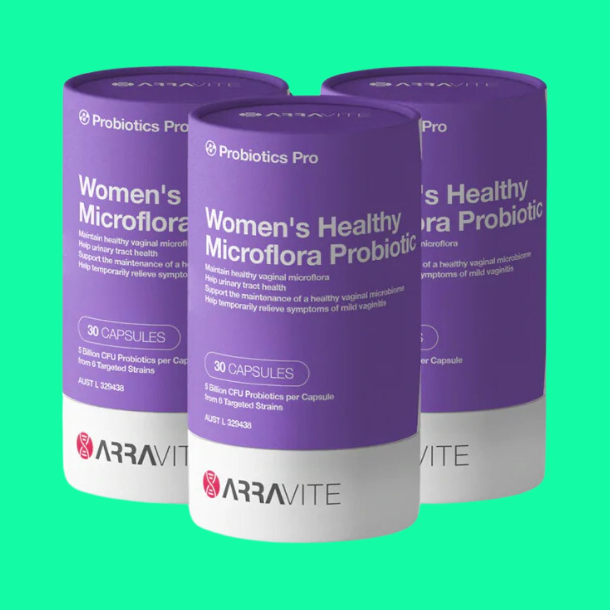 arravite-womens-healthy-microflora-probiotic-4 Men ARRAVITE Women's Healthy Microflora Probiotic