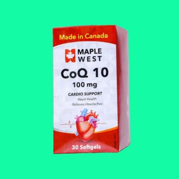 CoQ 10 100mg Maple West 3 CoQ 10 100mg Maple West